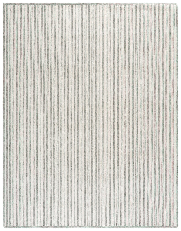 Safavieh Martha Sage And Ivory Hand-Tufted Wool Rug — Coastal-Style Low-Profile Texture, Ethically Made India 5'-0" x 8'-0" MSR3858W-5
