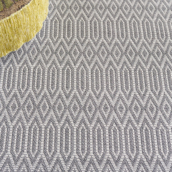 Safavieh Martha Stewart Cotton Area Rug - Elegant Transitional Design For Timeless Home Décor And Comfort Anthracite ,Light Grey 100% Cotton Msr405f-25