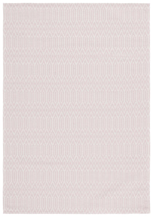 Safavieh Martha Stewart Cotton Area Rug - Elegant Transitional Design For Timeless Home Décor And Comfort Pink ,Ivory 100% Cotton Msr405u-3