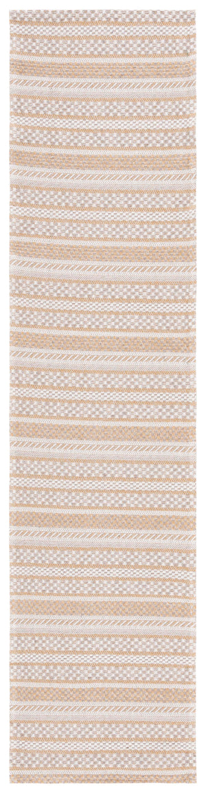 Safavieh Ms Elegant Taupe/Beige Area Rug - Luxurious Cotton Comfort For Stylish Home Décor, 4x6 Ft Taupe ,Beige 100% Cotton Msr412e-25