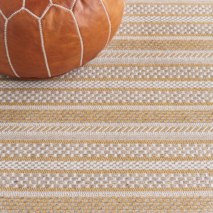 Safavieh Ms Elegant Taupe/Beige Area Rug - Luxurious Cotton Comfort For Stylish Home Décor, 4x6 Ft Taupe ,Beige 100% Cotton Msr412e-25