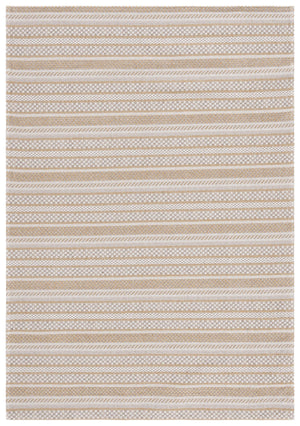 Safavieh Ms Elegant Taupe/Beige Area Rug - Luxurious Cotton Comfort For Stylish Home Décor, 4x6 Ft Taupe ,Beige 100% Cotton Msr412e-25