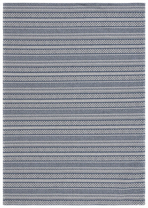 Safavieh Ms Elegant Taupe/Beige Area Rug - Luxurious Cotton Comfort For Stylish Home Décor, 4x6 Ft Navy ,Light Grey 100% Cotton Msr412n-28