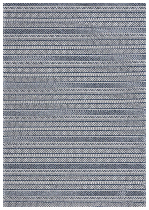 Safavieh Ms Elegant Taupe/Beige Area Rug - Luxurious Cotton Comfort For Stylish Home Décor, 4x6 Ft Navy ,Light Grey 100% Cotton Msr412n-28