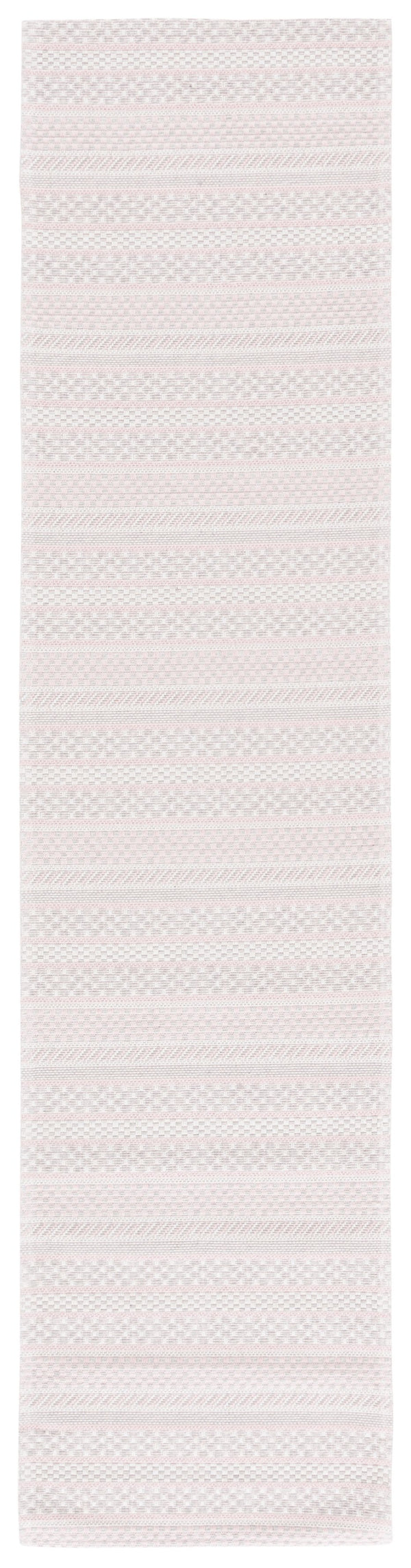 Safavieh Ms Elegant Taupe/Beige Area Rug - Luxurious Cotton Comfort For Stylish Home Décor, 4x6 Ft Pink ,Ivory 100% Cotton Msr412u-25