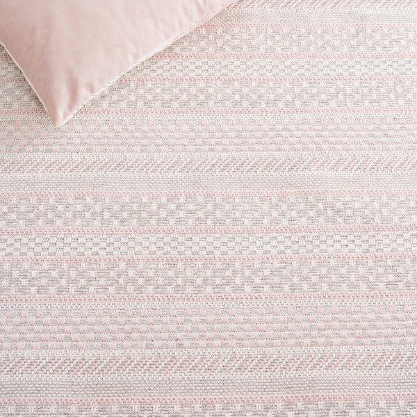 Safavieh Ms Elegant Taupe/Beige Area Rug - Luxurious Cotton Comfort For Stylish Home Décor, 4x6 Ft Pink ,Ivory 100% Cotton Msr412u-25