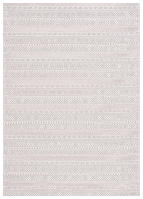 Safavieh Ms Elegant Taupe/Beige Area Rug - Luxurious Cotton Comfort For Stylish Home Décor, 4x6 Ft Pink ,Ivory 100% Cotton Msr412u-25