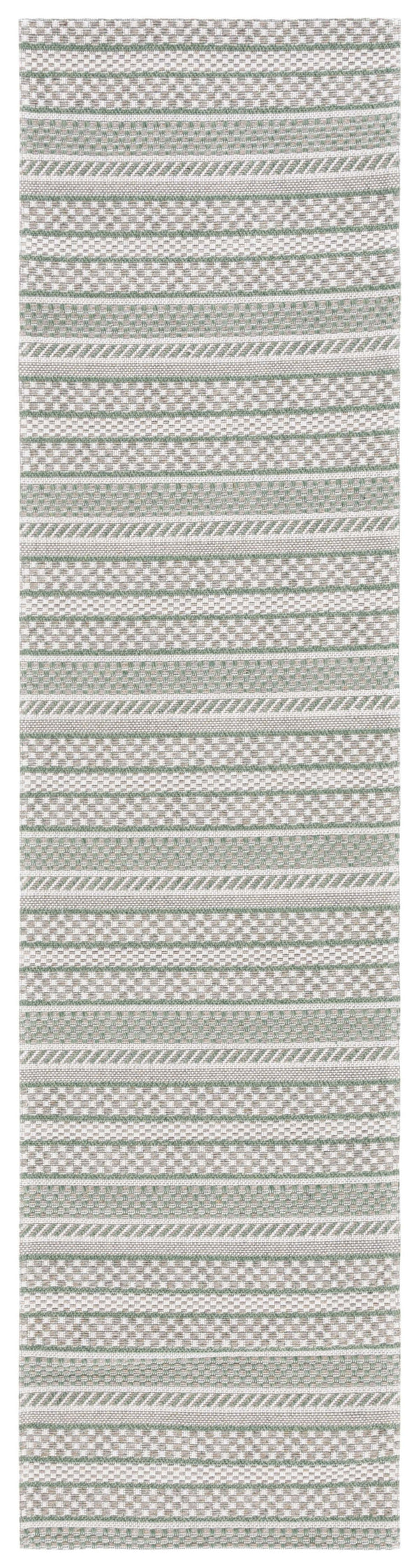 Safavieh Ms Elegant Taupe/Beige Area Rug - Luxurious Cotton Comfort For Stylish Home Décor, 4x6 Ft Green ,Ivory 100% Cotton Msr412y-6