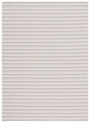 Safavieh Martha Stewart Elegant Cotton Area Rug | Chic Striped Design For Cozy Home Decor Solutions Taupe ,Cream 100% Cotton Msr419e-6