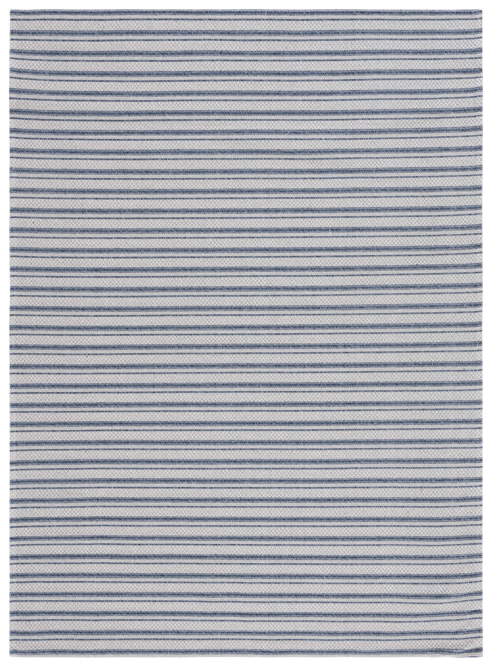 Safavieh Martha Stewart Elegant Cotton Area Rug | Chic Striped Design For Cozy Home Decor Solutions Navy ,Light Grey 100% Cotton Msr419n-6