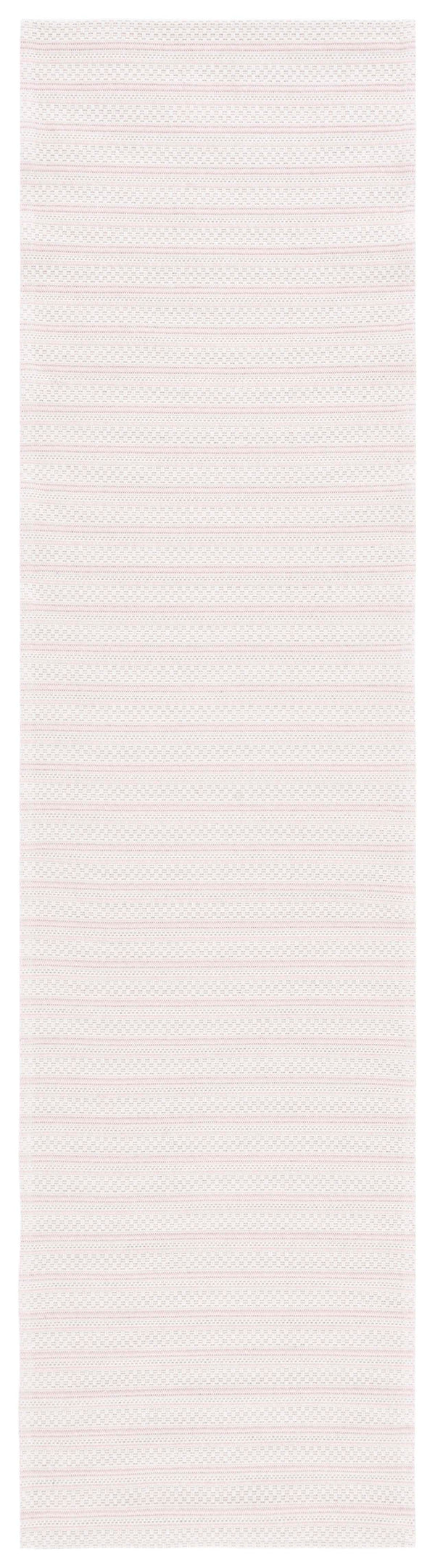Safavieh Martha Stewart Elegant Cotton Area Rug | Chic Striped Design For Cozy Home Decor Solutions Pink ,Ivory 100% Cotton Msr419u-57