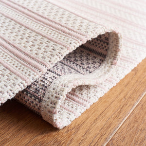 Safavieh Martha Stewart Cotton Area Rug – Elegant Contemporary Design For Living Rooms And Bedrooms Pink ,Ivory Cotton Msr419u-29