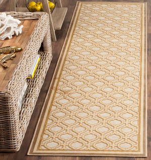 Safavieh Martha Stewart Hand Tufted Rug – Elegant Trellis Design In Luxurious Viscose, Made In Belgium Shortbread Viscose Pile Msr4445l-24