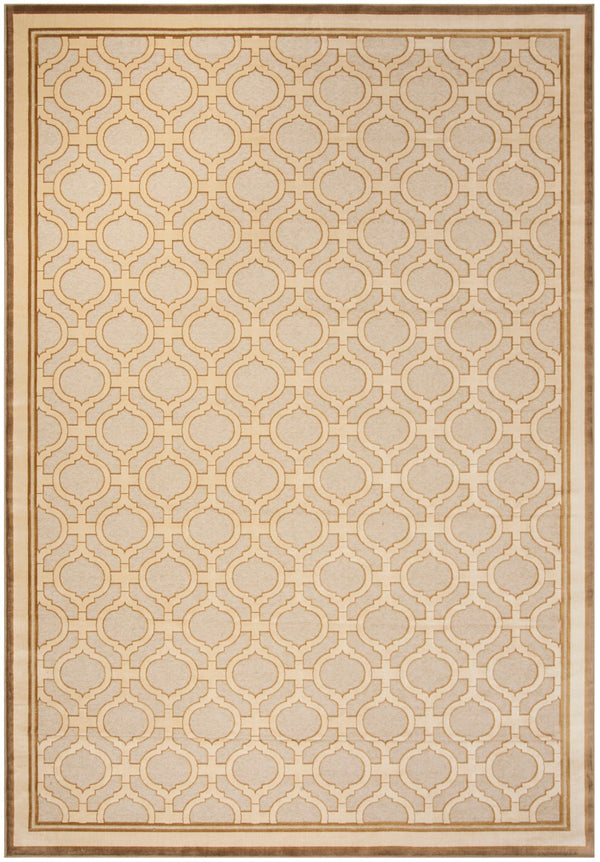 Safavieh Martha Stewart Hand Tufted Rug – Elegant Trellis Design In Luxurious Viscose, Made In Belgium Shortbread Viscose Pile Msr4445l-24