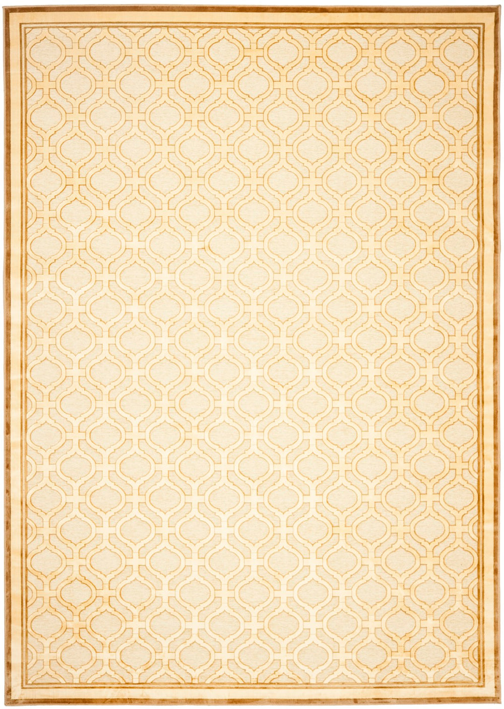 Safavieh Martha Stewart Hand Tufted Rug – Elegant Trellis Design In Luxurious Viscose, Made In Belgium Shortbread Viscose Pile Msr4445l-24