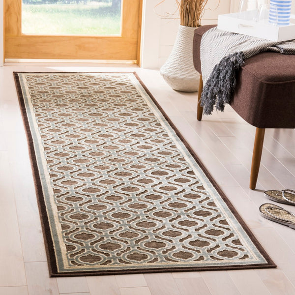 Safavieh Martha Stewart Hand Tufted Rug – Elegant Trellis Design In Luxurious Viscose, Made In Belgium Arrowroot Viscose Pile Msr4445t-24
