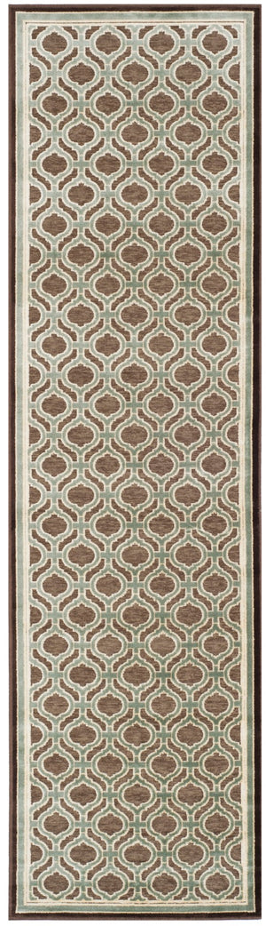 Safavieh Martha Stewart Hand Tufted Rug – Elegant Trellis Design In Luxurious Viscose, Made In Belgium Arrowroot Viscose Pile Msr4445t-24