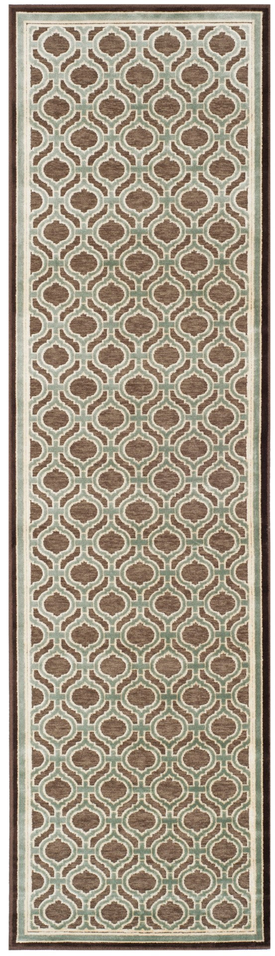 Safavieh Martha Stewart Hand Tufted Rug – Elegant Trellis Design In Luxurious Viscose, Made In Belgium Arrowroot Viscose Pile Msr4445t-24