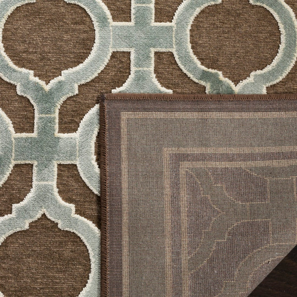 Safavieh Martha Stewart Hand Tufted Rug – Elegant Trellis Design In Luxurious Viscose, Made In Belgium Arrowroot Viscose Pile Msr4445t-24
