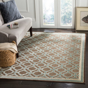 Safavieh Martha Stewart Hand Tufted Rug – Elegant Trellis Design In Luxurious Viscose, Made In Belgium Arrowroot Viscose Pile Msr4445t-24