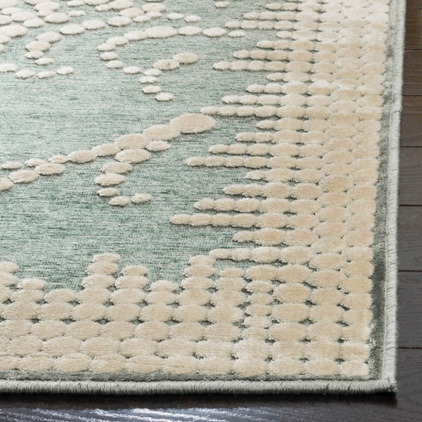 Safavieh Msr Luxurious Area Rug With Elegant Organic Pattern For Timeless Style And Comfort In Any Space Blue 75% Viscose,18% Polyester,7% Cotton Msr4449s-4