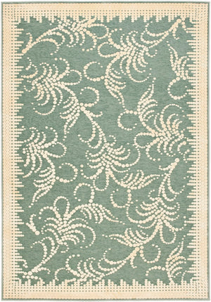 Safavieh Msr Luxurious Area Rug With Elegant Organic Pattern For Timeless Style And Comfort In Any Space Blue 75% Viscose,18% Polyester,7% Cotton Msr4449s-4
