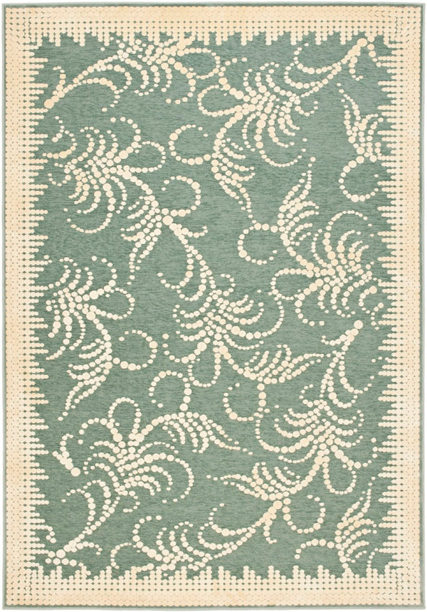 Safavieh Msr Luxurious Area Rug With Elegant Organic Pattern For Timeless Style And Comfort In Any Space Blue 75% Viscose,18% Polyester,7% Cotton Msr4449s-4