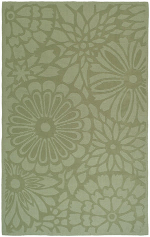 Safavieh Ms Exquisite Handloomed Area Rug - Bright Vermilion Floral Design For Cozy Home Elegance Pumpkin Seed Wool Pile Msr4536b-4