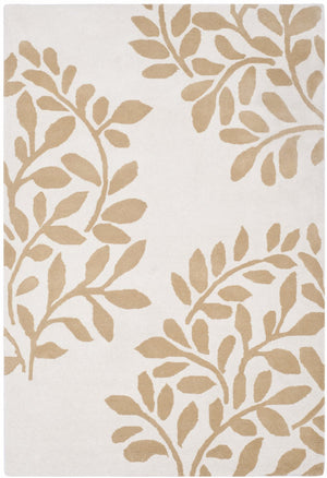 Safavieh Martha Stewart Dune Area Rug 9' X 12' - Hand-tufted Wool With Elegant Leaf Motifs For Timeless Style Dune Wool Msr4560c-9