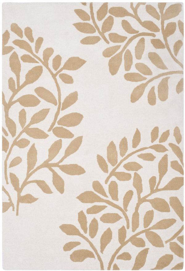 Safavieh Martha Stewart Dune Area Rug 9' X 12' - Hand-tufted Wool With Elegant Leaf Motifs For Timeless Style Dune Wool Msr4560c-9