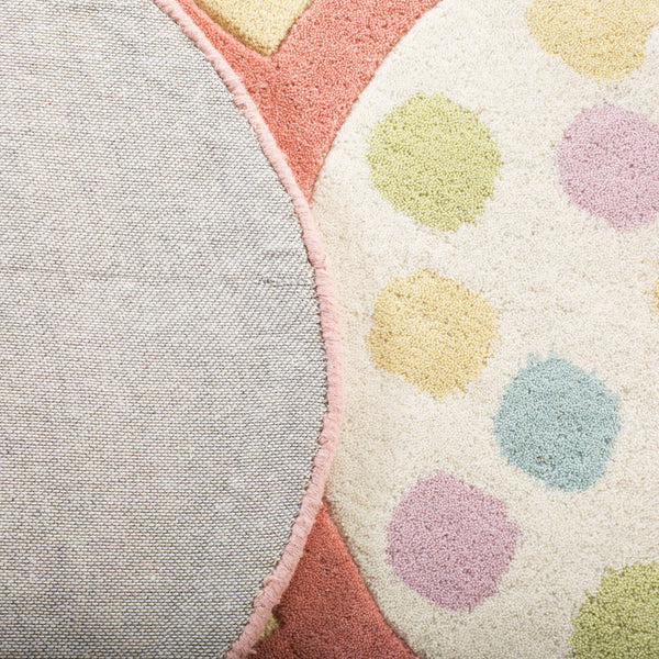 Safavieh Martha Stewart Egg Yolk Area Rug, Hand-tufted Wool, Cozy 4' X 4'4" Rectangle For Stylish Decor Egg Yolk Wool Msr4562a-4s