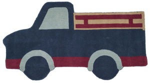 Safavieh Martha Hand-tufted Blue Wool Rug 3' X 5'6" - Elegant Indian Craftsmanship For Cozy Living Spaces Blue Wool Msr4568a-3s