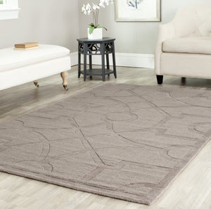 Safavieh Ms Hand Tufted Wool Area Rug - Luxurious Abstract Design For Timeless Elegance In Any Room Cavern Wool Msr4612a-3