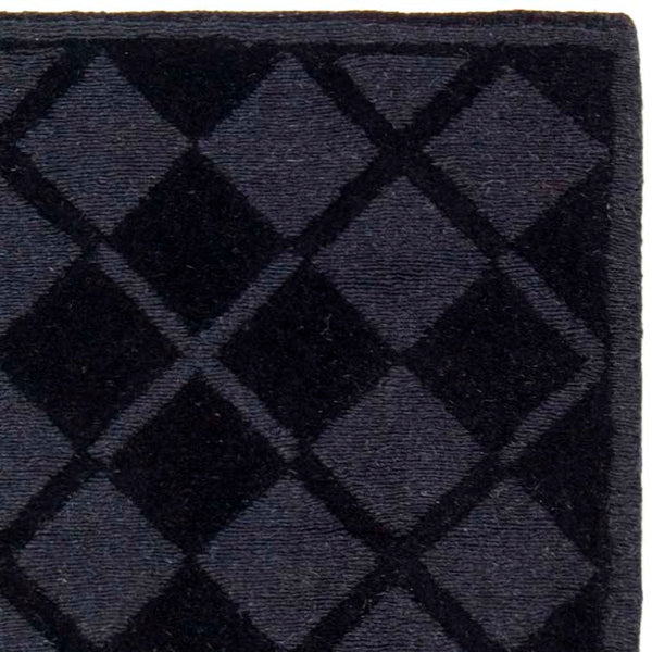 Safavieh Ms Argle 4616b Wrought Iron 8' X 10' Hand-tufted Wool Area Rug With Timeless Chic Geometric Design Wrought Iron Wool Msr4616b-8