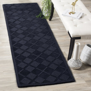 Safavieh Ms Argle 4616b Wrought Iron 8' X 10' Hand-tufted Wool Area Rug With Timeless Chic Geometric Design Wrought Iron Wool Msr4616b-8