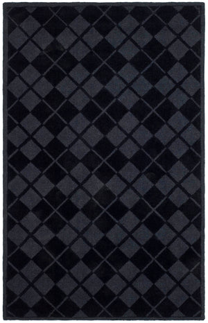 Safavieh Ms Argle 4616b Wrought Iron 8' X 10' Hand-tufted Wool Area Rug With Timeless Chic Geometric Design Wrought Iron Wool Msr4616b-8