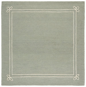 Safavieh Martha Hand-Tufted Sage And Ivory Area Rug, 80% Wool Low-Pile Elegance For Living Rooms And Studies 4'-0" x 6'-0" MSR4627W-4