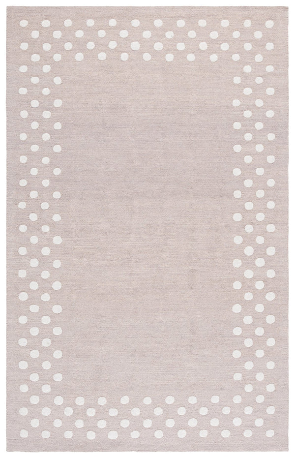 Safavieh Martha Hand-Tufted Light Grey Ivory Runner Rug, Wool-Cotton Blend, Low-Profile Modern Hallway Elegance 2'-3" x 8'-0" MSR4628F-28