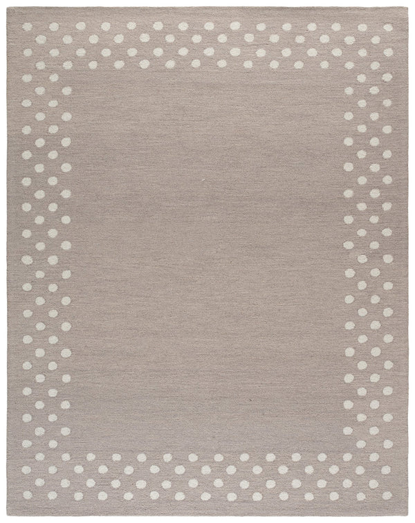 Safavieh Martha Hand-Tufted Light Grey Ivory Runner Rug, Wool-Cotton Blend, Low-Profile Modern Hallway Elegance 2'-3" x 8'-0" MSR4628F-28