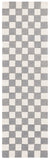 Safavieh Msr4760 Chelsea Hand Tufted 80% WOOL, 20% COTTON Contemporary Rug Grey / Ivory MSR4760F-8