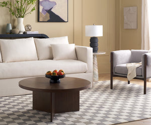 Safavieh Msr Contemporary Hand-tufted Area Rug - Luxurious Checkerboard Design For Modern Elegance In Any Room Grey ,Ivory 80% Wool,20% Cotton Msr4760f-9