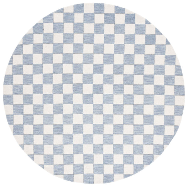 Safavieh Msr Timeless Elegance Hand-tufted Area Rug - Luxurious Comfort And Style For Any Living Space Light Blue ,Ivory 80% Wool,20% Cotton Msr4760l-6