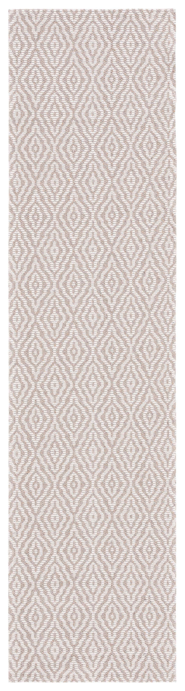 Safavieh Martha Stewart Cotton Area Rug: Elegant Geometric Design For Timeless Home Decor And Comfort Taupe ,Cream 100% Cotton Msr484e-25