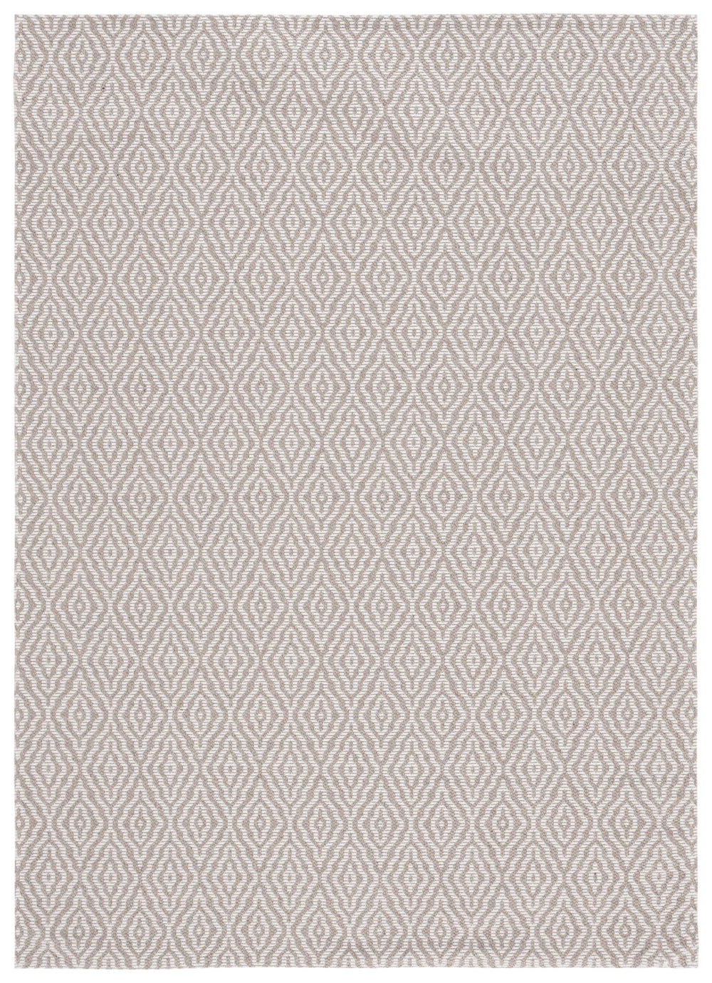 Safavieh Martha Stewart Cotton Area Rug: Elegant Geometric Design For Timeless Home Decor And Comfort Taupe ,Cream 100% Cotton Msr484e-25