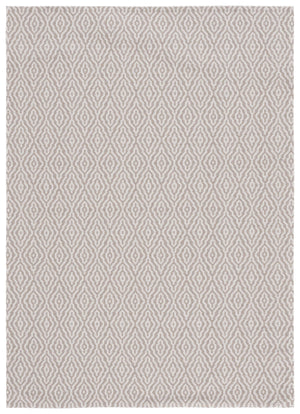 Safavieh Martha Stewart Cotton Area Rug: Elegant Geometric Design For Timeless Home Decor And Comfort Taupe ,Cream 100% Cotton Msr484e-25