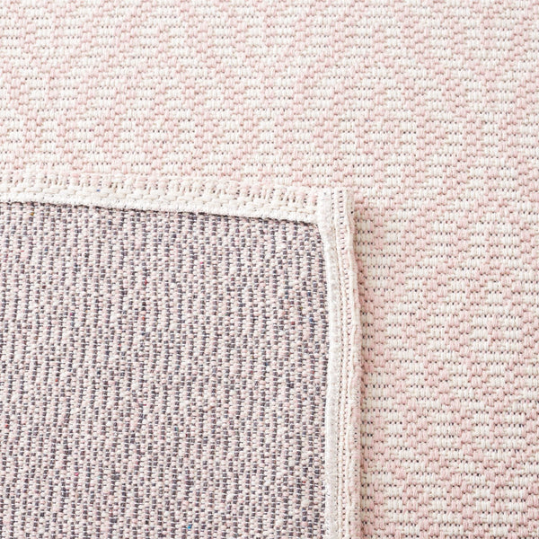 Safavieh Martha Stewart Cotton Area Rug: Elegant Geometric Design For Timeless Home Decor And Comfort Pink ,Ivory 100% Cotton Msr484u-28