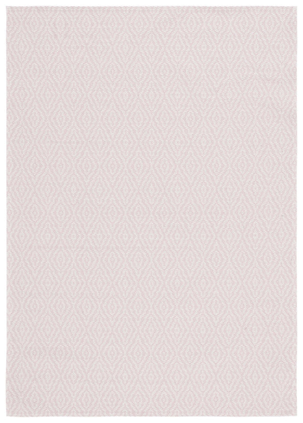 Safavieh Martha Stewart Cotton Area Rug: Elegant Geometric Design For Timeless Home Decor And Comfort Pink ,Ivory 100% Cotton Msr484u-28