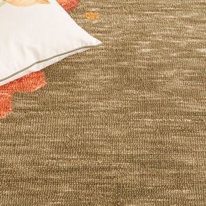 Safavieh Msr4871a Luxurious Hand-tufted Floral Area Rug - Elegant Wool Craftsmanship For Timeless Decor Pup Tent Wool Pile Msr4871b-3