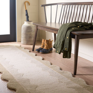 Safavieh Martha Hand-Tufted Beige Ivory Area Rug — Wool-Cotton Blend, Low-Profile Texture For Everyday Style 5'-0" x 8'-0" MSR4952B-58S