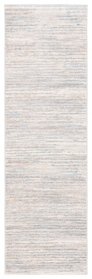 Safavieh Martha Stewart Transitional Runner Rug - Elegant Turkish Design In Serene Grey And Blue Hues Grey ,Blue 60% Polypropylene 40% Polyester Msr518h-2435